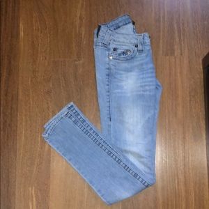 True religion light wash jeans